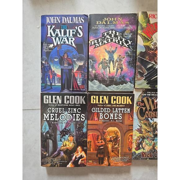 Lot of 6 Vintage John Dalmas & Glen Cook Fantasy Science Fiction Paperback Books - Picture 2 of 3